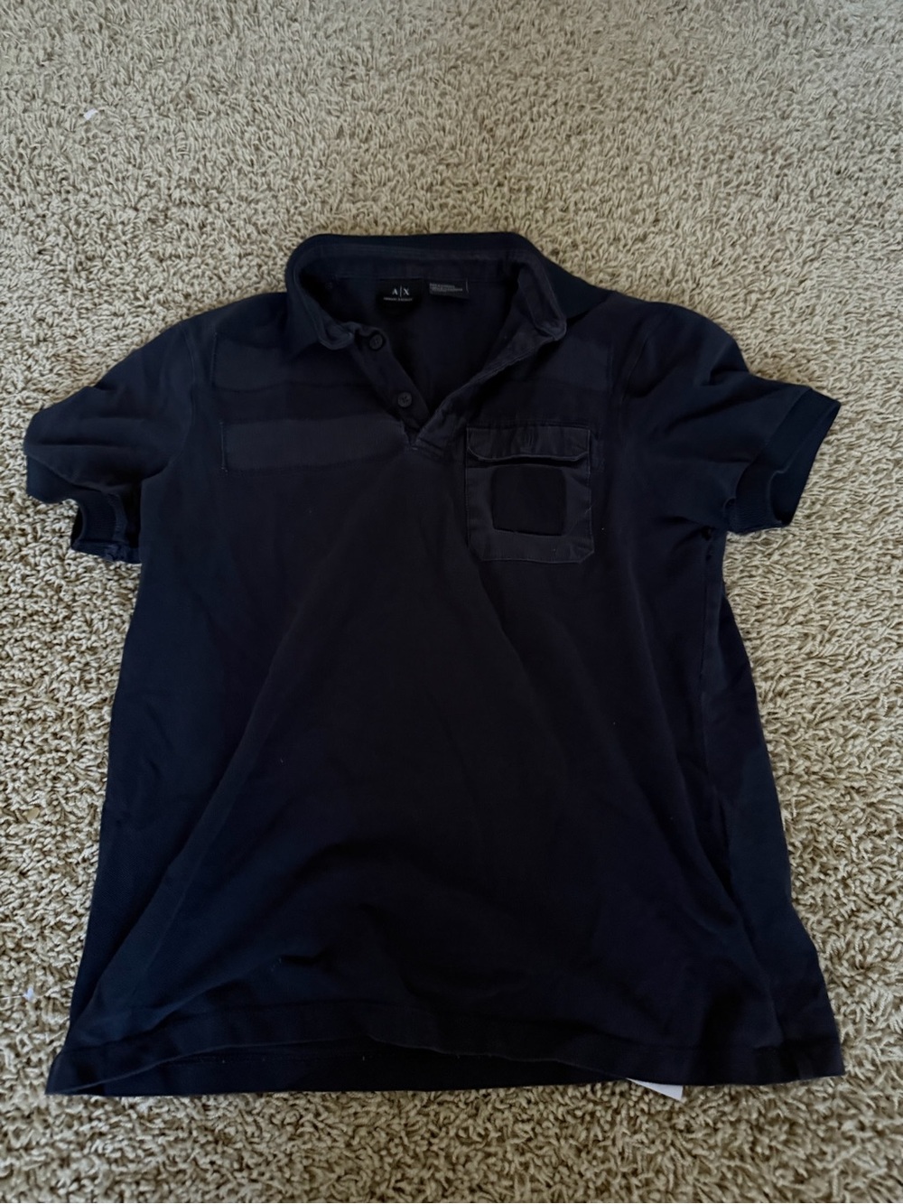 men’s armani exchange polo
